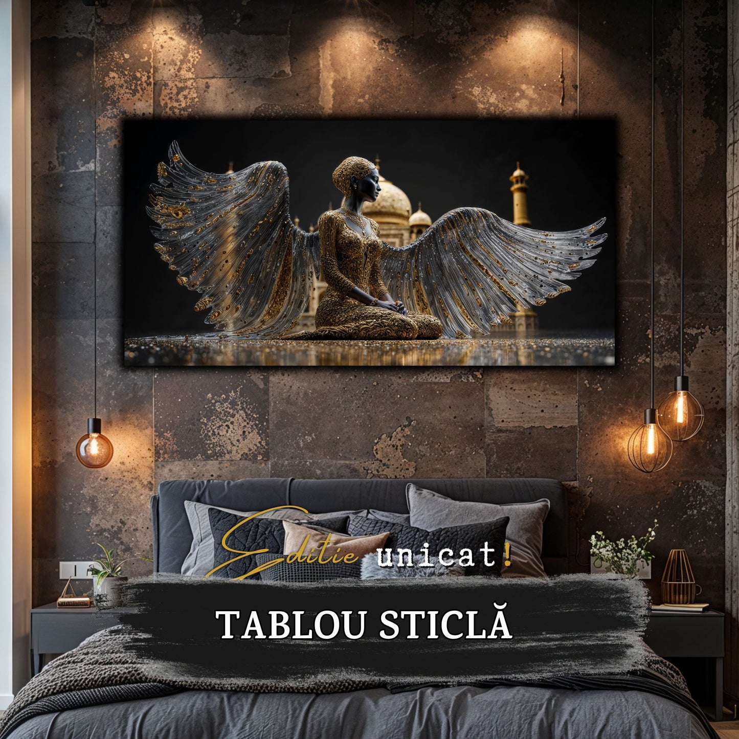 Tablou unicat pe sticla securizata - The Lost Temple - No 07