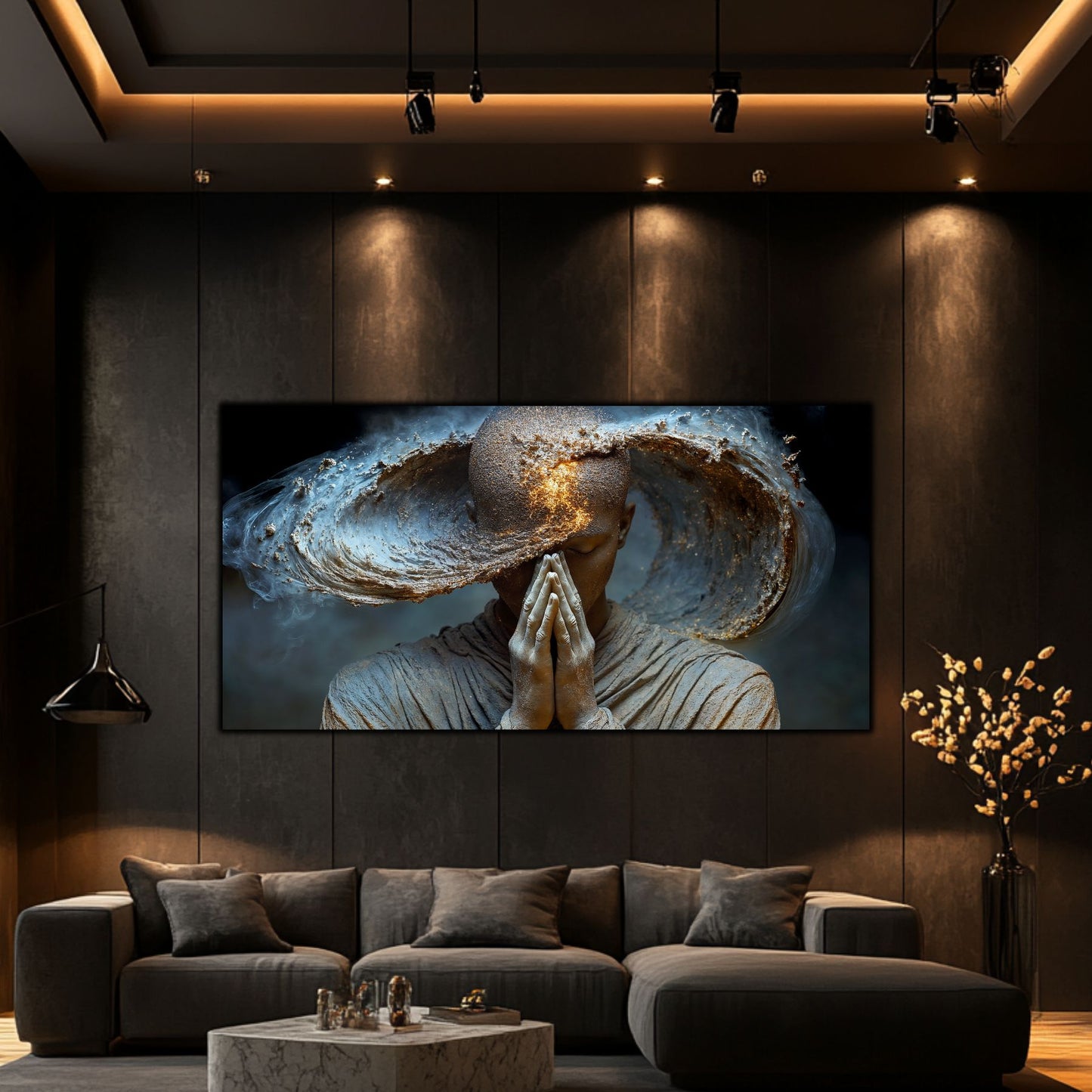 Tablou Decorativ pe Sticla Securizata – Ideal pt Dormitor si Living - Beyond Stardust No20