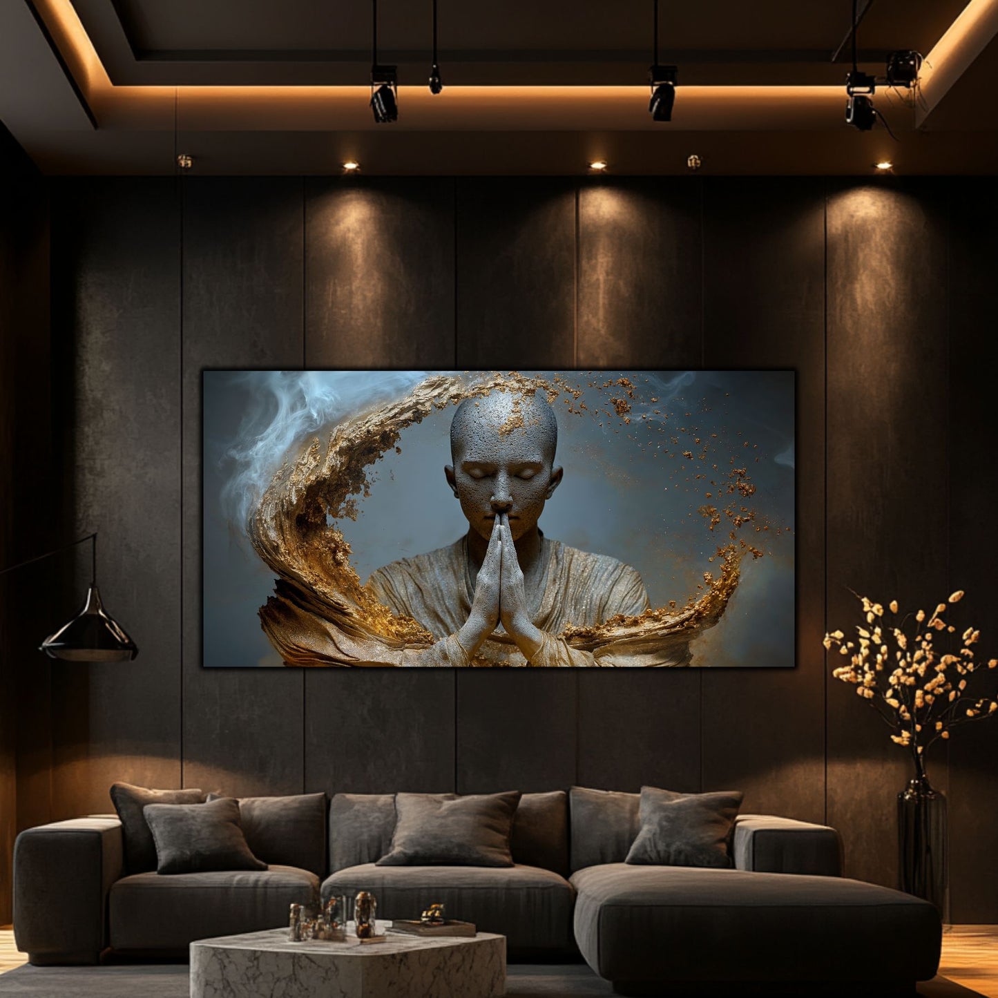 Tablou Decorativ pe Sticla Securizata – Ideal pt Dormitor si Living - Beyond Stardust No39