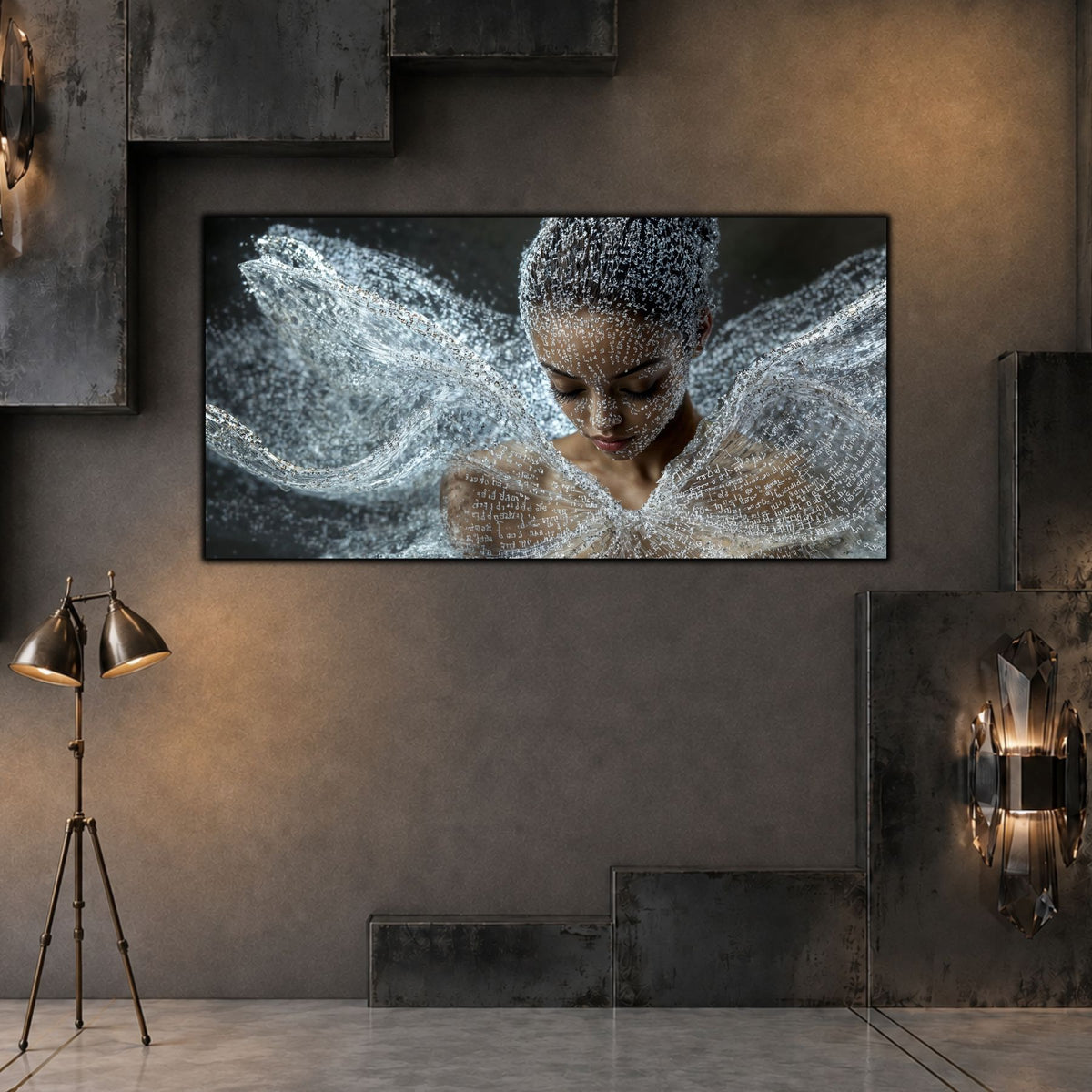 Tablou Decorativ Living Șoaptele Cristalelor