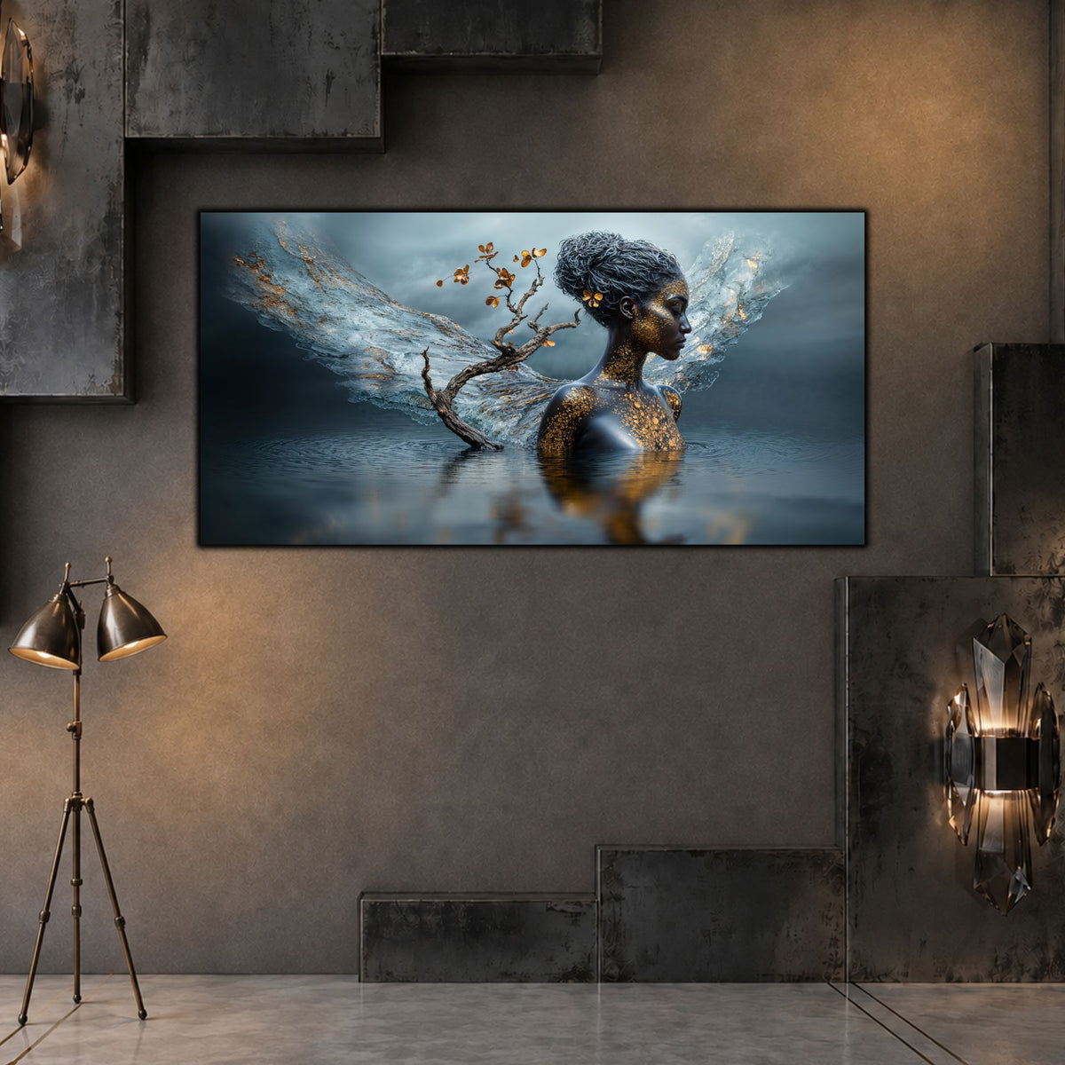 Tablou Modern Living Rădăcini în Amurg