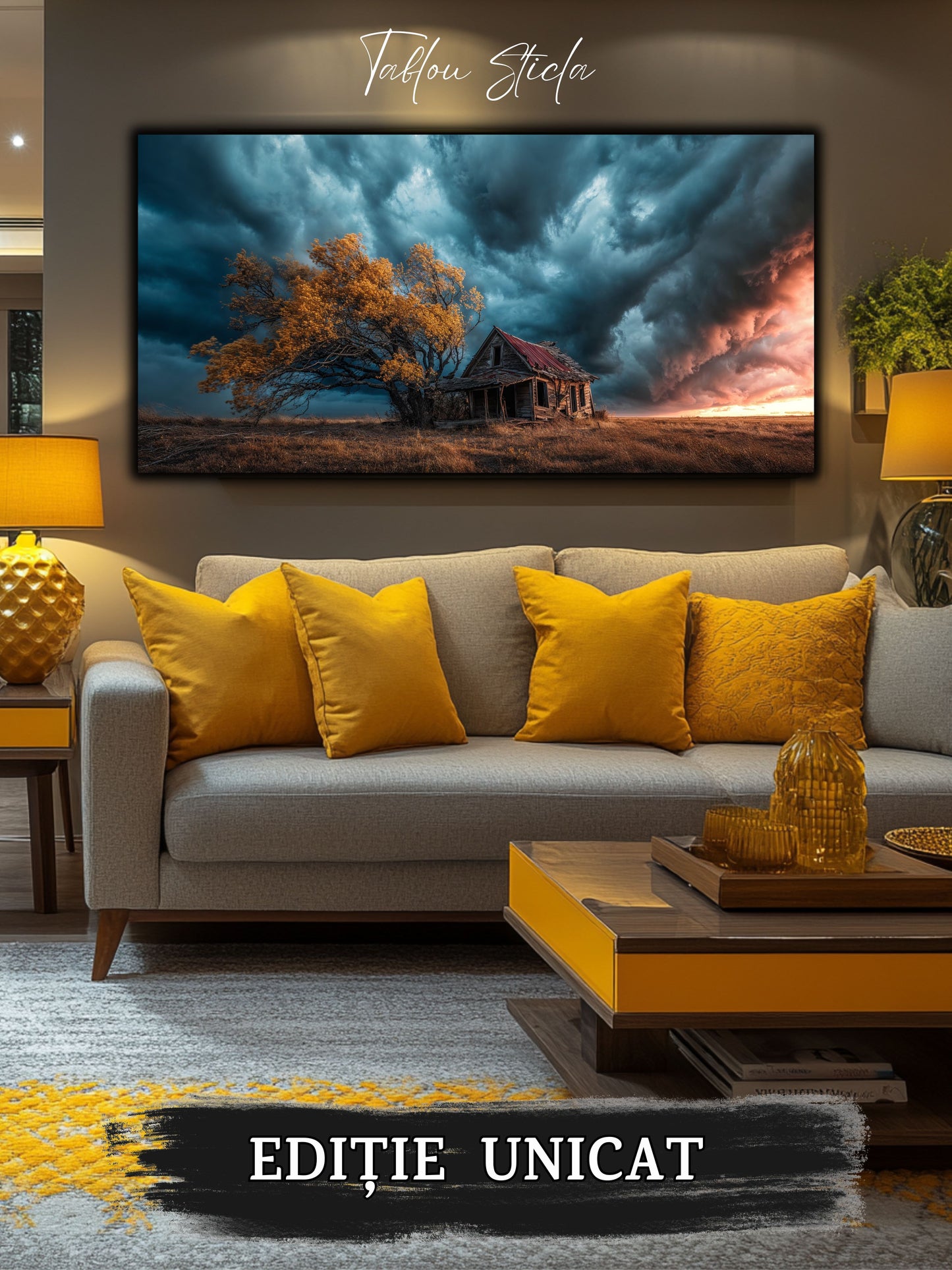 Tablou Sticla Securizata - Colectia StormLight - no09