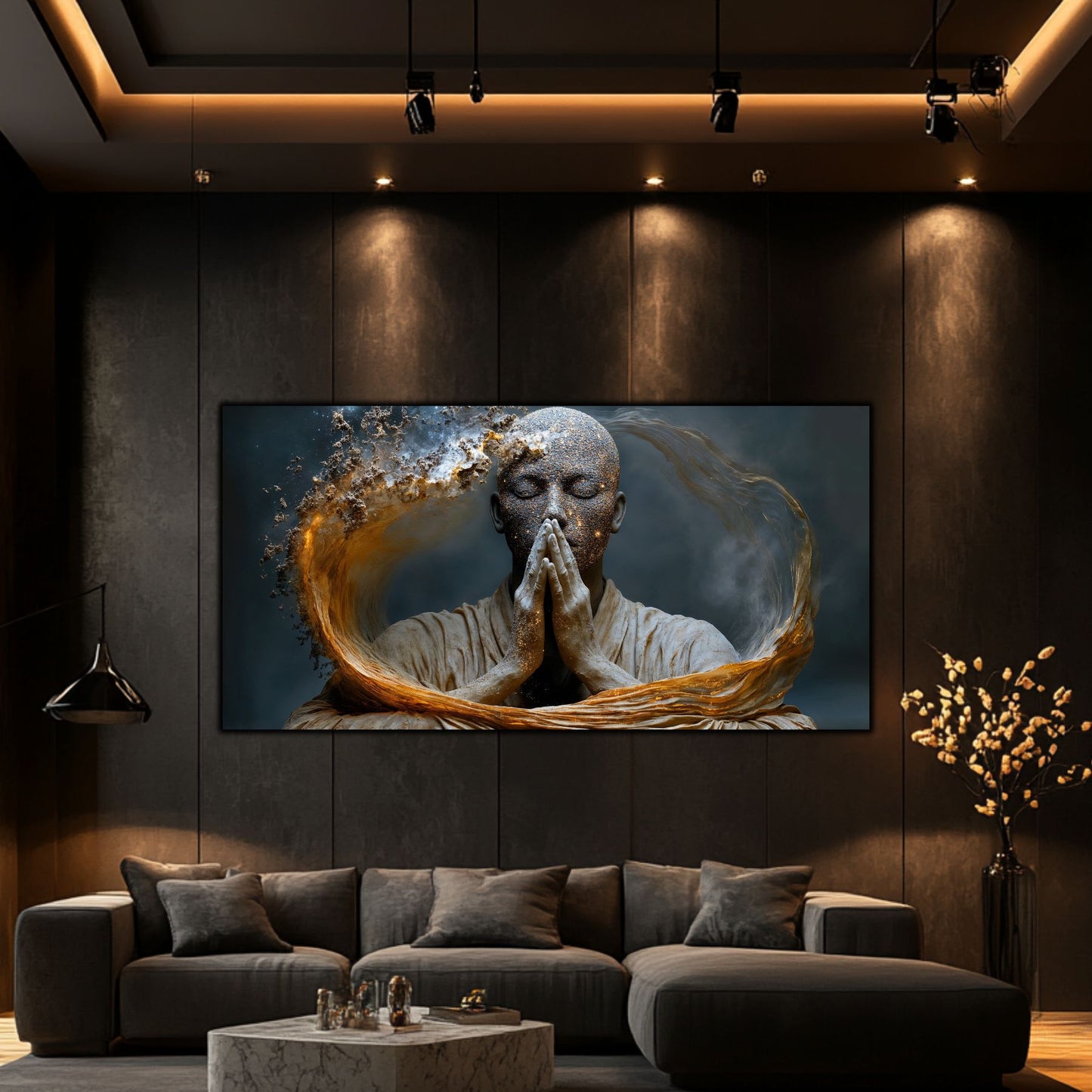 Tablou Decorativ pe Sticla Securizata – Ideal pt Dormitor si Living - Beyond Stardust No21