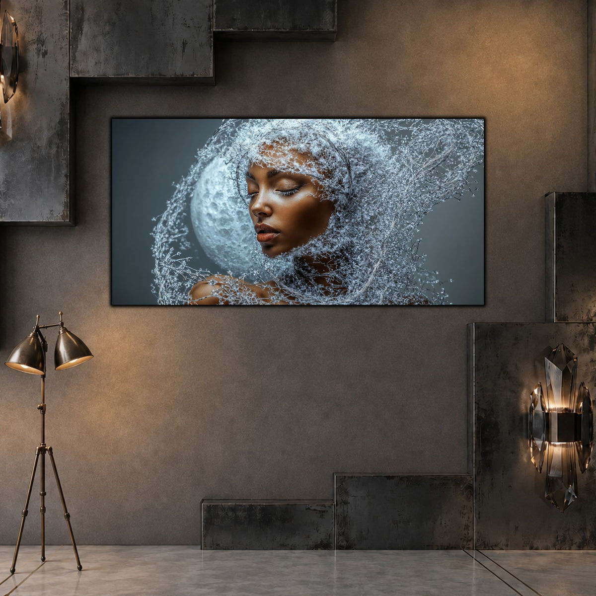 Tablou Decorativ Living Vălul Iernii