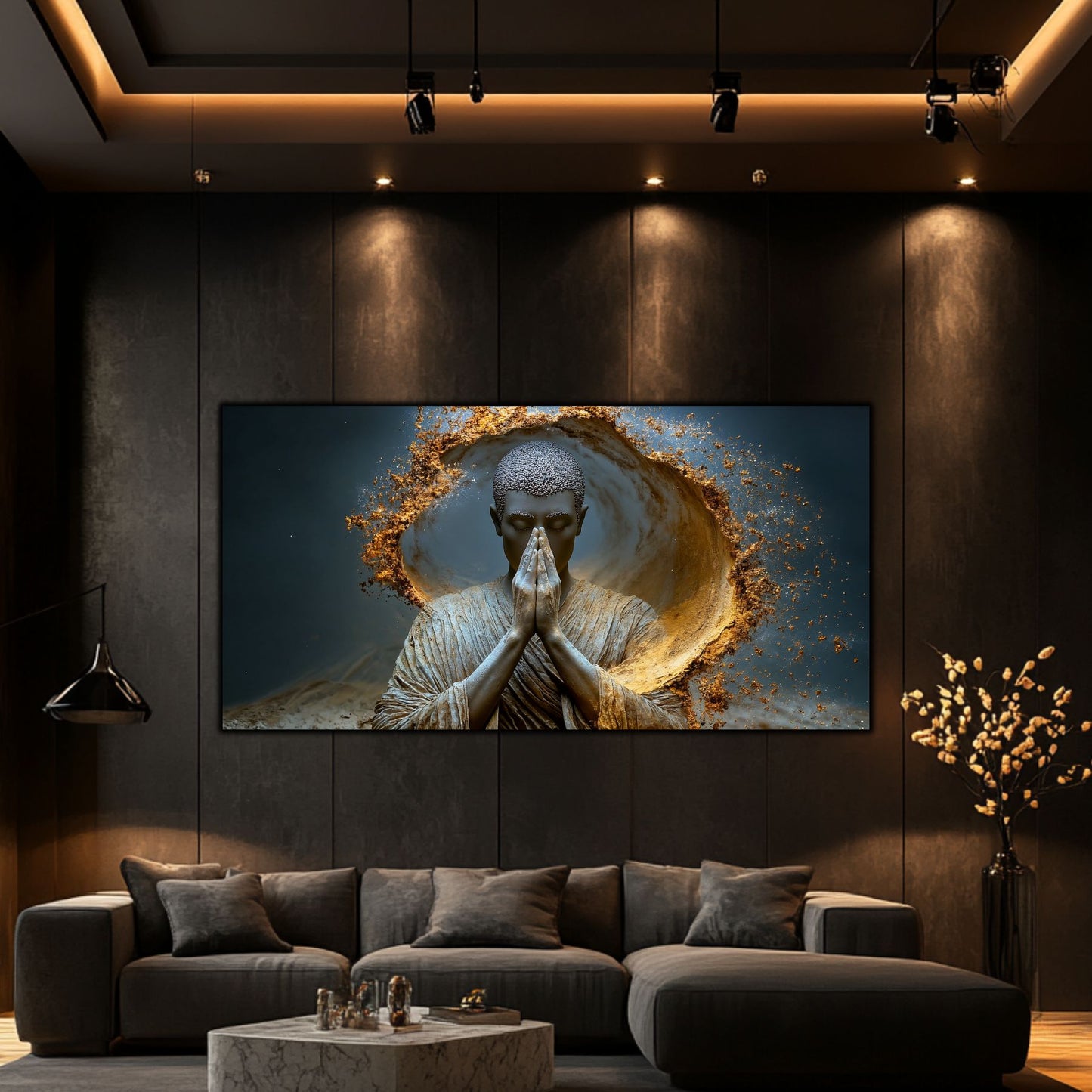 Tablou Decorativ pe Sticla Securizata – Ideal pt Dormitor si Living - Beyond Stardust No31