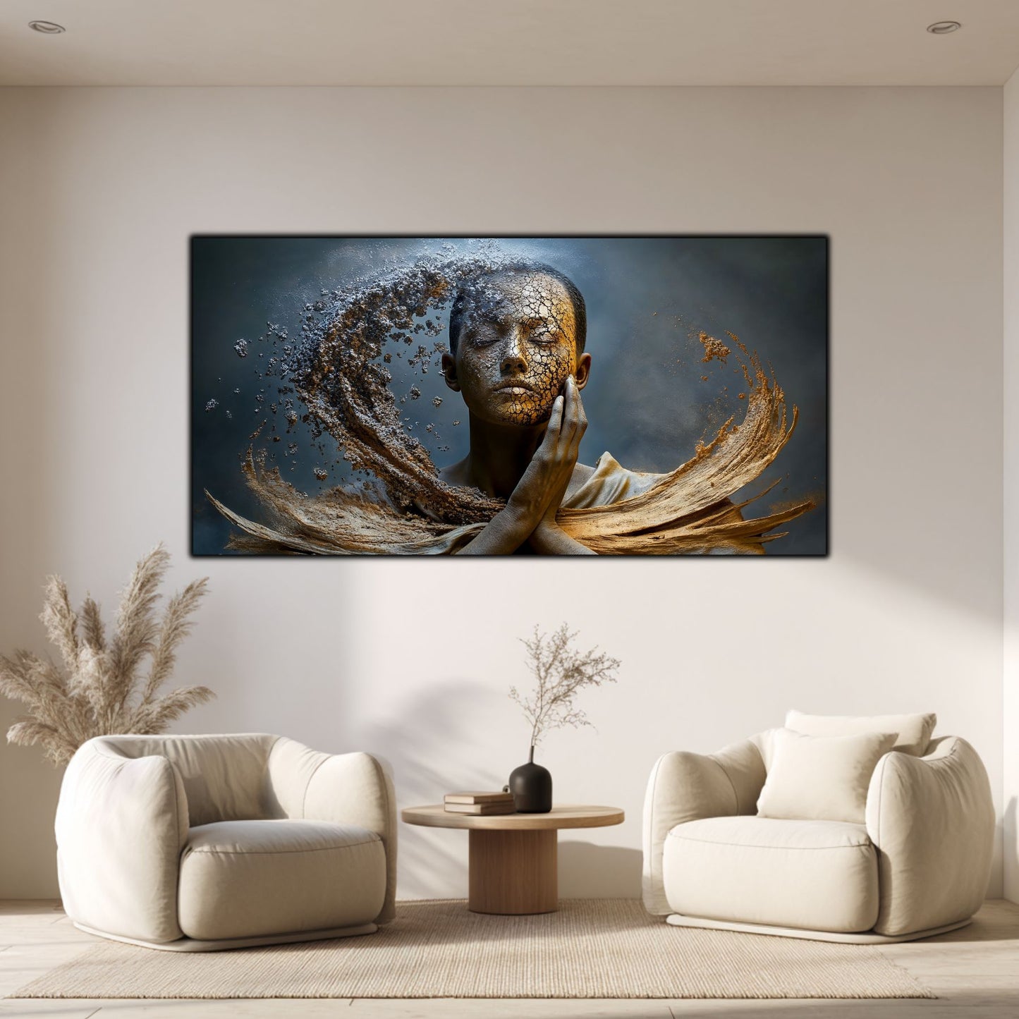 Tablou Decorativ pe Sticla Securizata – Ideal pt Dormitor si Living - Beyond Stardust No34