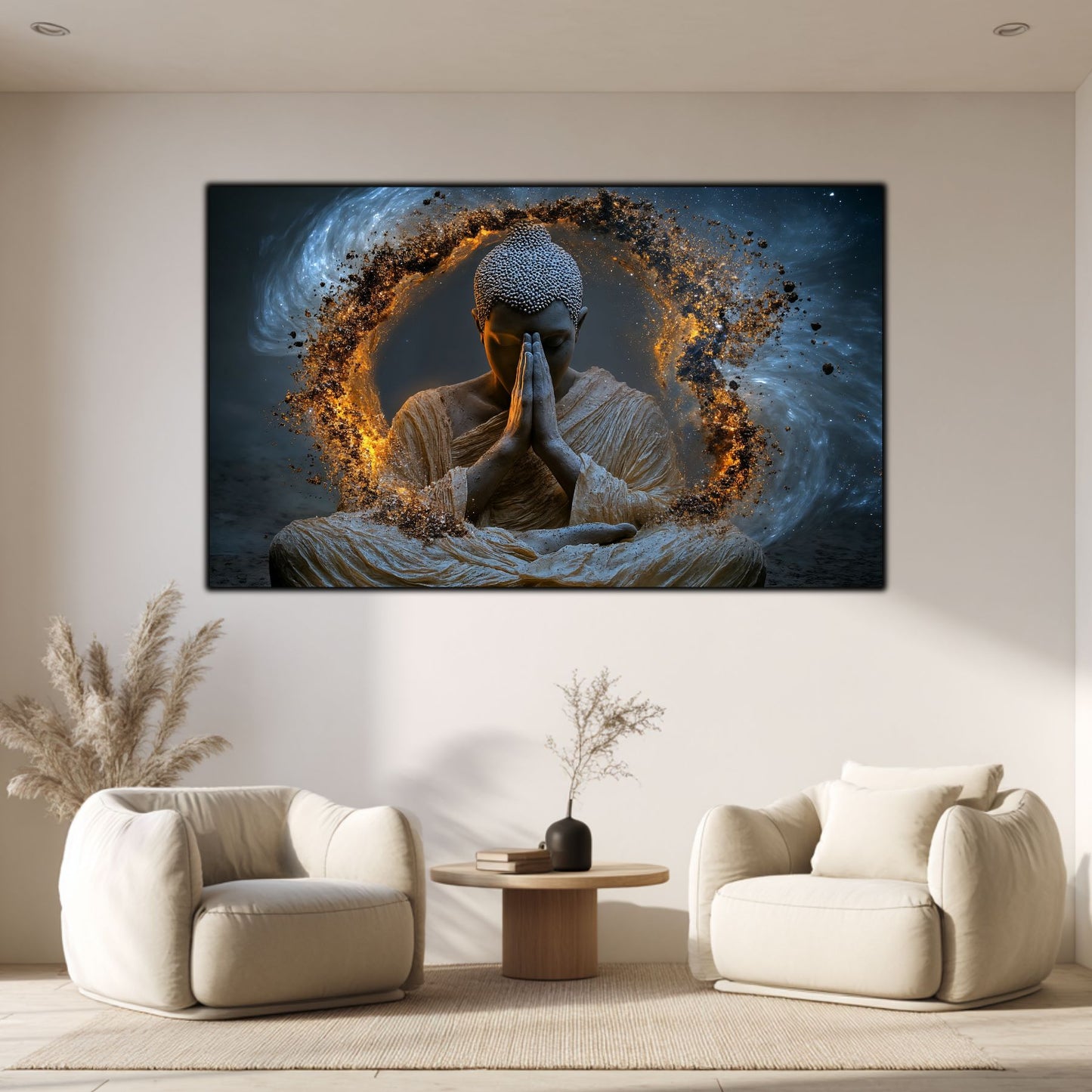 Tablou Decorativ pe Sticla Securizata – Ideal pt Dormitor si Living - Beyond Stardust No17