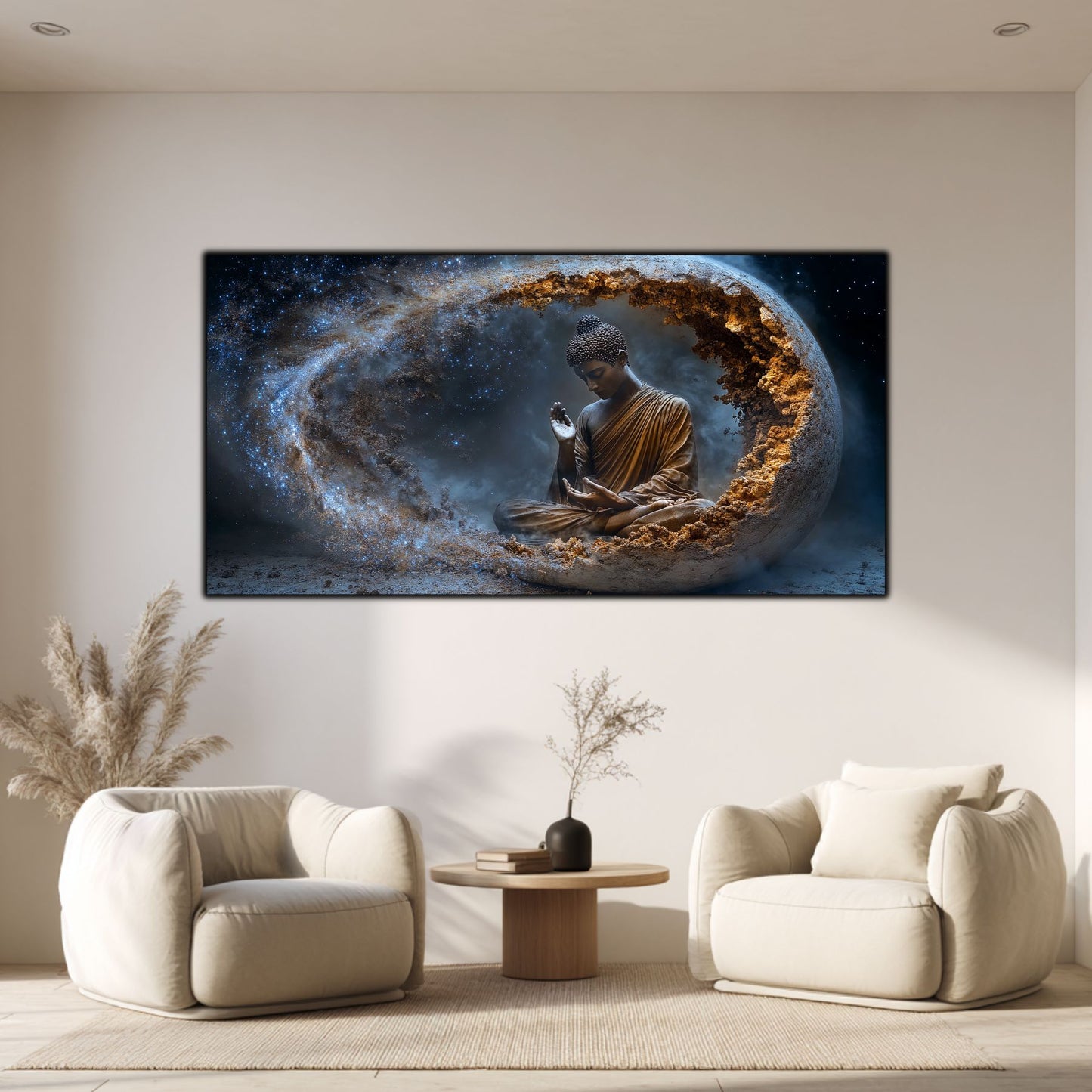 Tablou Decorativ pe Sticla Securizata – Ideal pt Dormitor si Living - Beyond Stardust No03