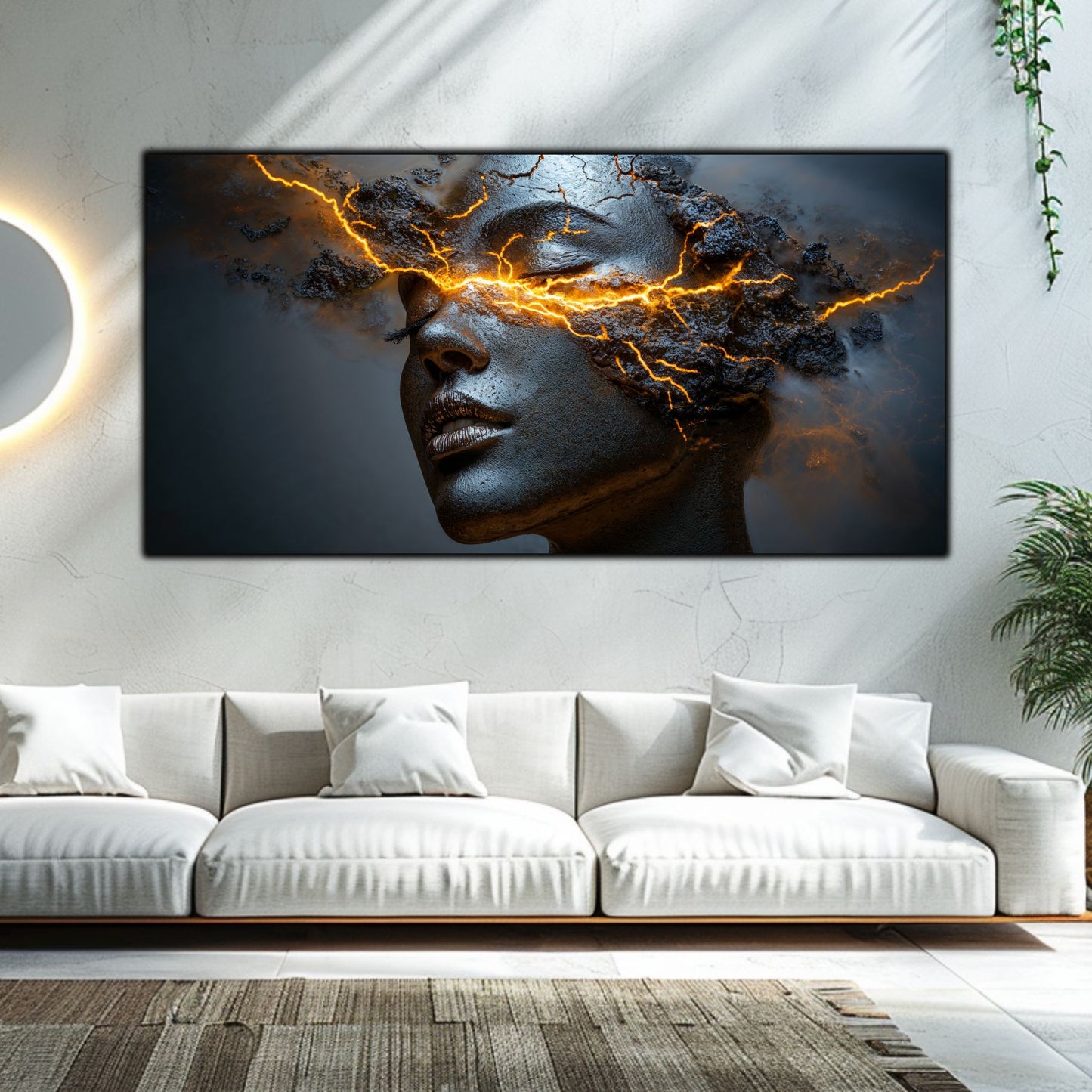 Tablou Sticla Securizata – Reimagined No33