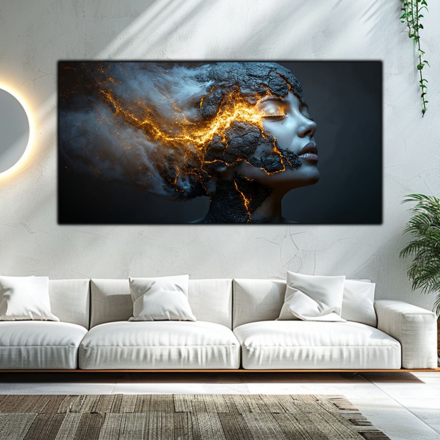 Tablou Sticla Securizata – Reimagined No22