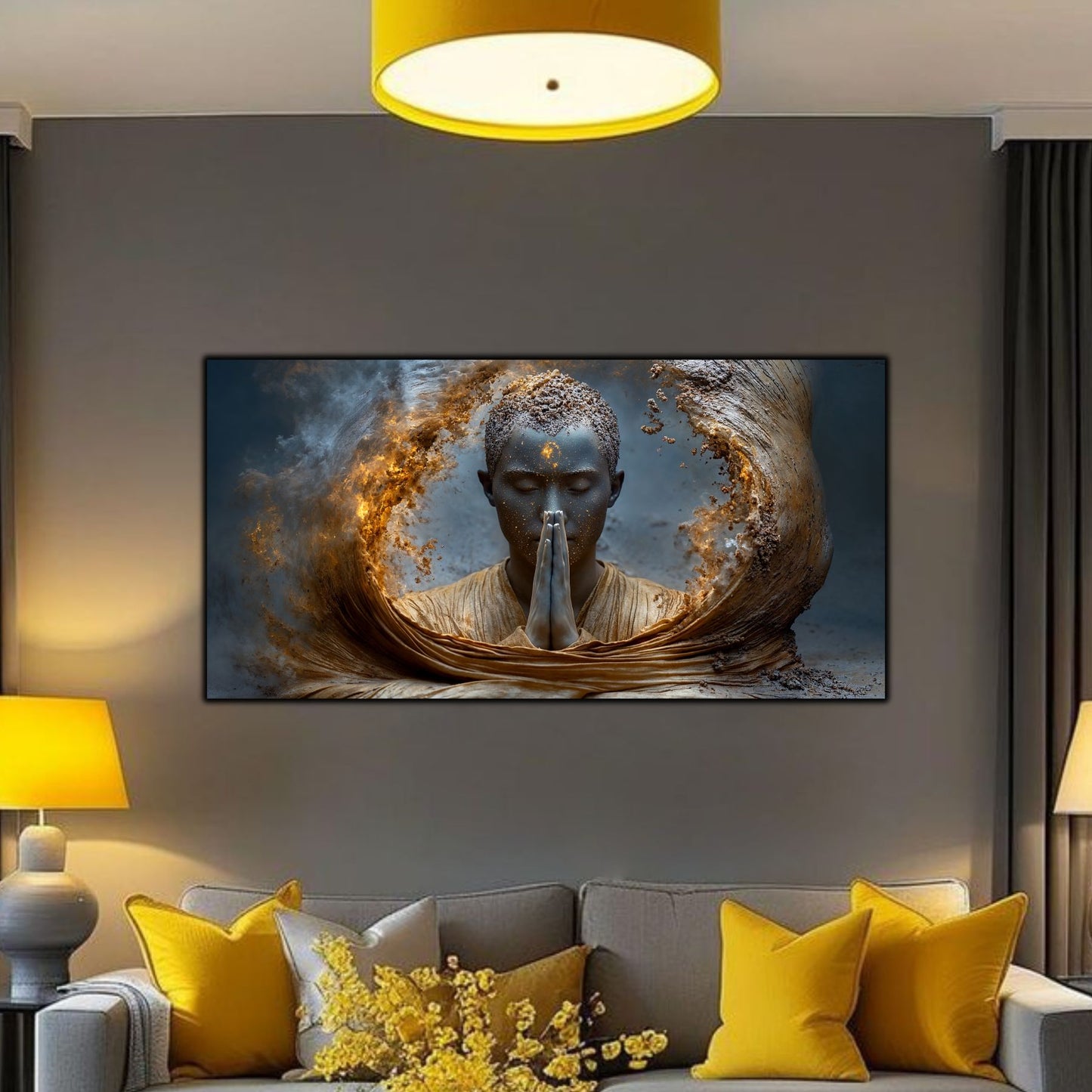 Tablou Decorativ pe Sticla Securizata – Ideal pt Dormitor si Living - Beyond Stardust No25