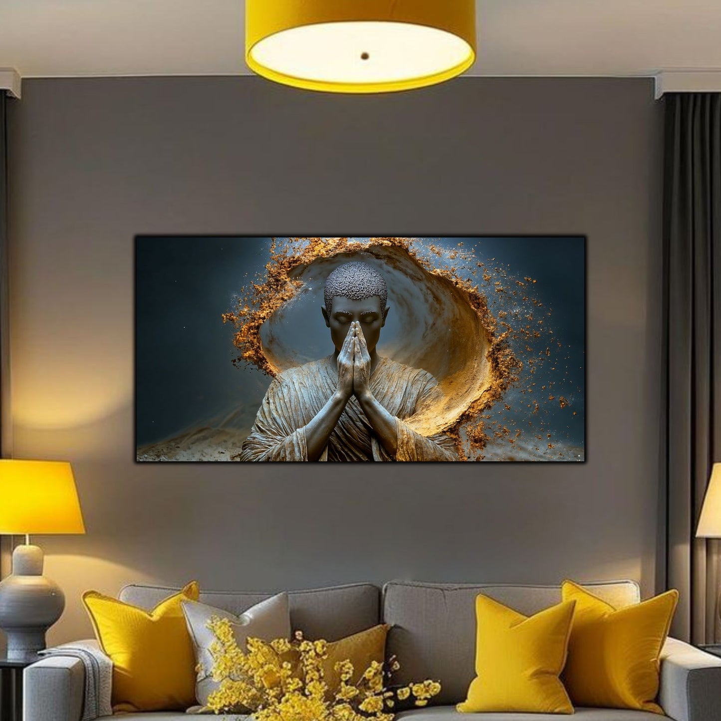 Tablou Decorativ pe Sticla Securizata – Ideal pt Dormitor si Living - Beyond Stardust No31