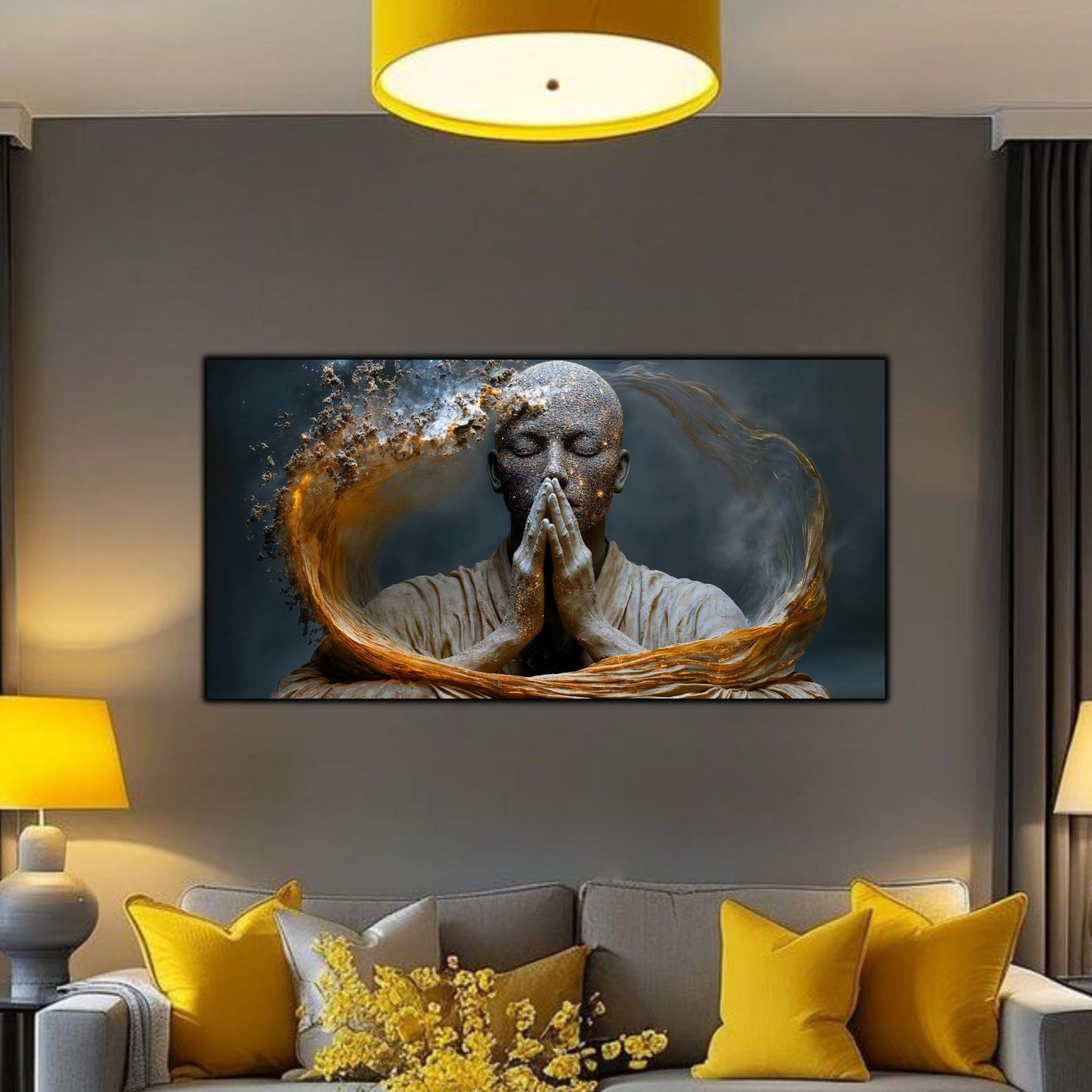 Tablou Decorativ pe Sticla Securizata – Ideal pt Dormitor si Living - Beyond Stardust No21