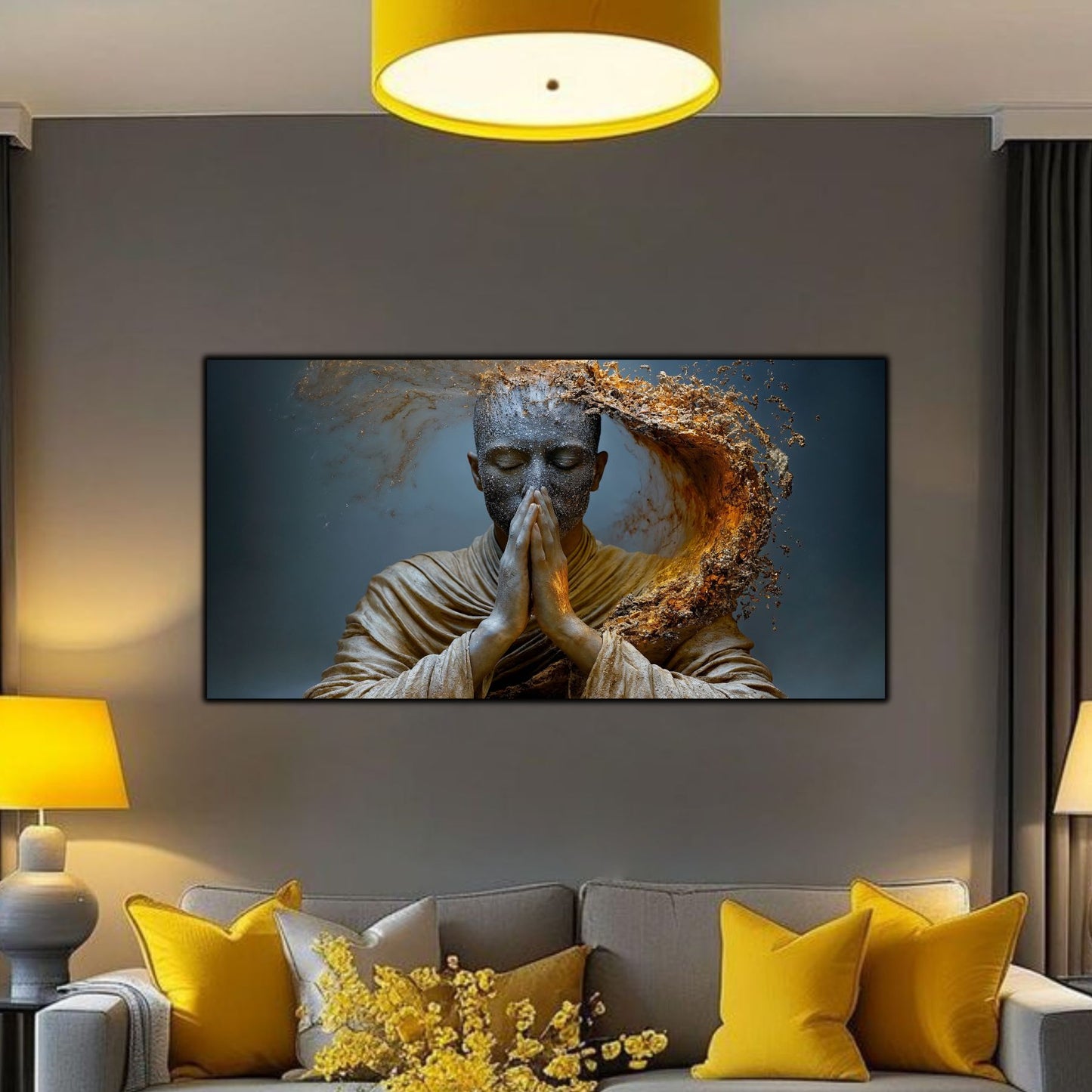 Tablou Decorativ pe Sticla Securizata – Ideal pt Dormitor si Living - Beyond Stardust No27