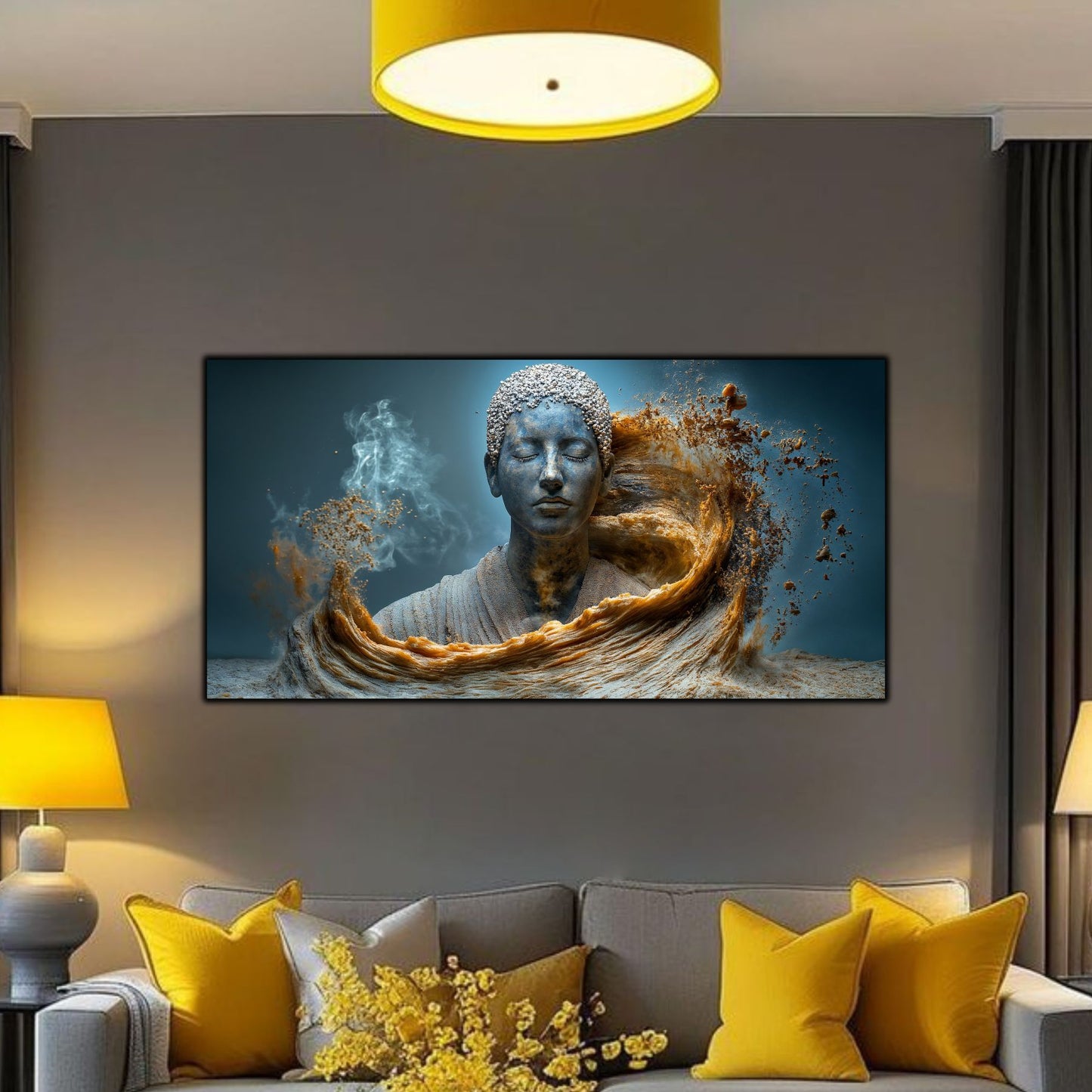 Tablou Decorativ pe Sticla Securizata – Ideal pt Dormitor si Living - Beyond Stardust No32