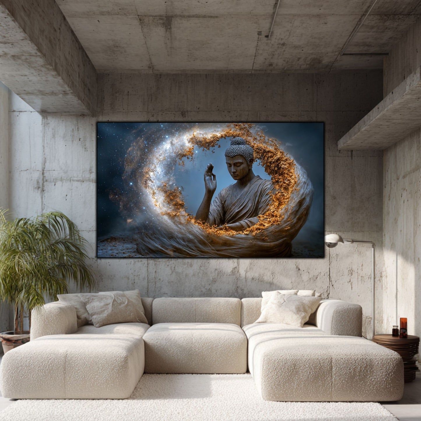 Tablou Decorativ pe Sticla Securizata – Ideal pt Dormitor si Living - Beyond Stardust No22