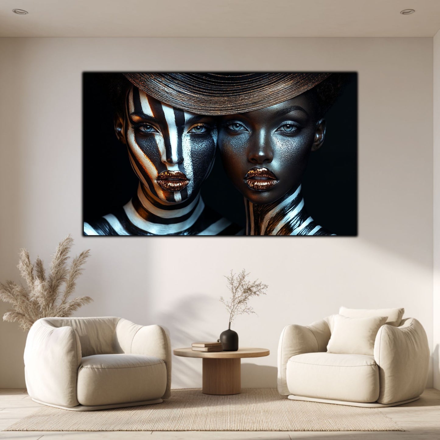 Dark Glow - Tablou Decorativ Contemporan si Abstract - NO08