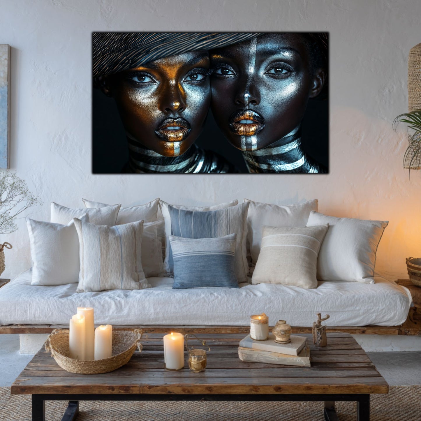 Dark Glow - Tablou Decorativ Contemporan si Abstract - NO18
