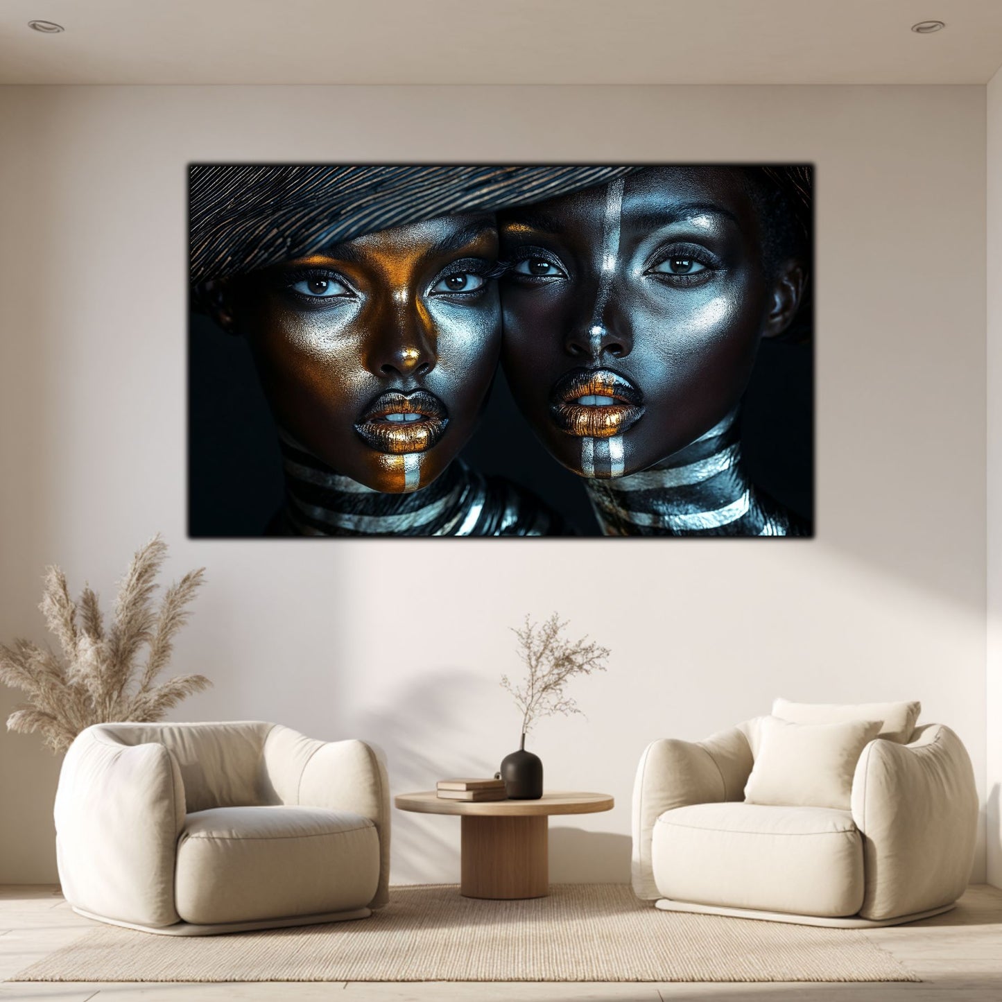 Dark Glow - Tablou Decorativ Contemporan si Abstract - NO18