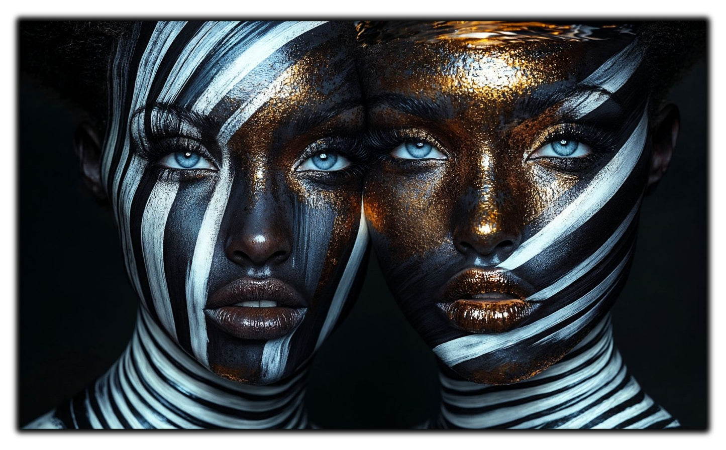 Dark Glow - Tablou Decorativ Contemporan si Abstract - NO05
