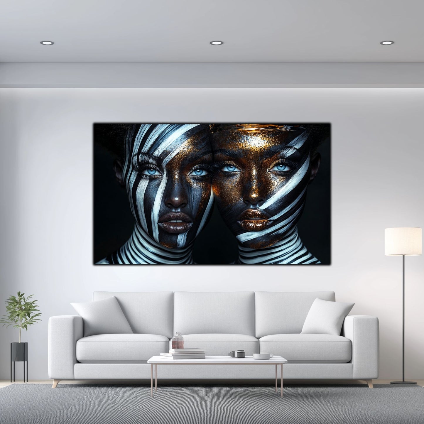 Dark Glow - Tablou Decorativ Contemporan si Abstract - NO05