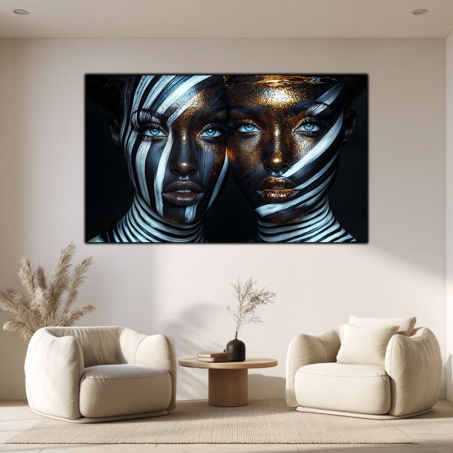 Dark Glow - Tablou Decorativ Contemporan si Abstract - NO05
