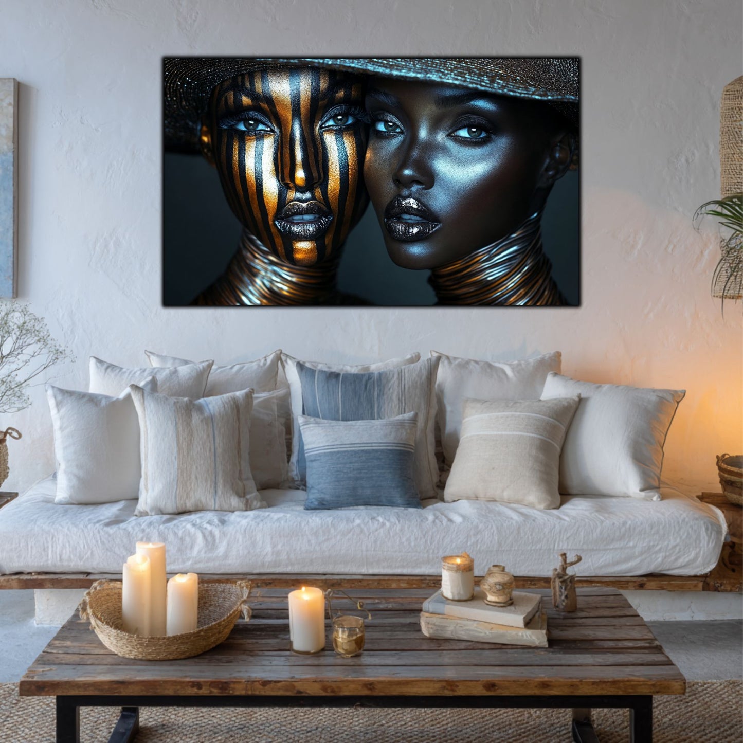 Dark Glow - Tablou Decorativ Contemporan si Abstract - NO20
