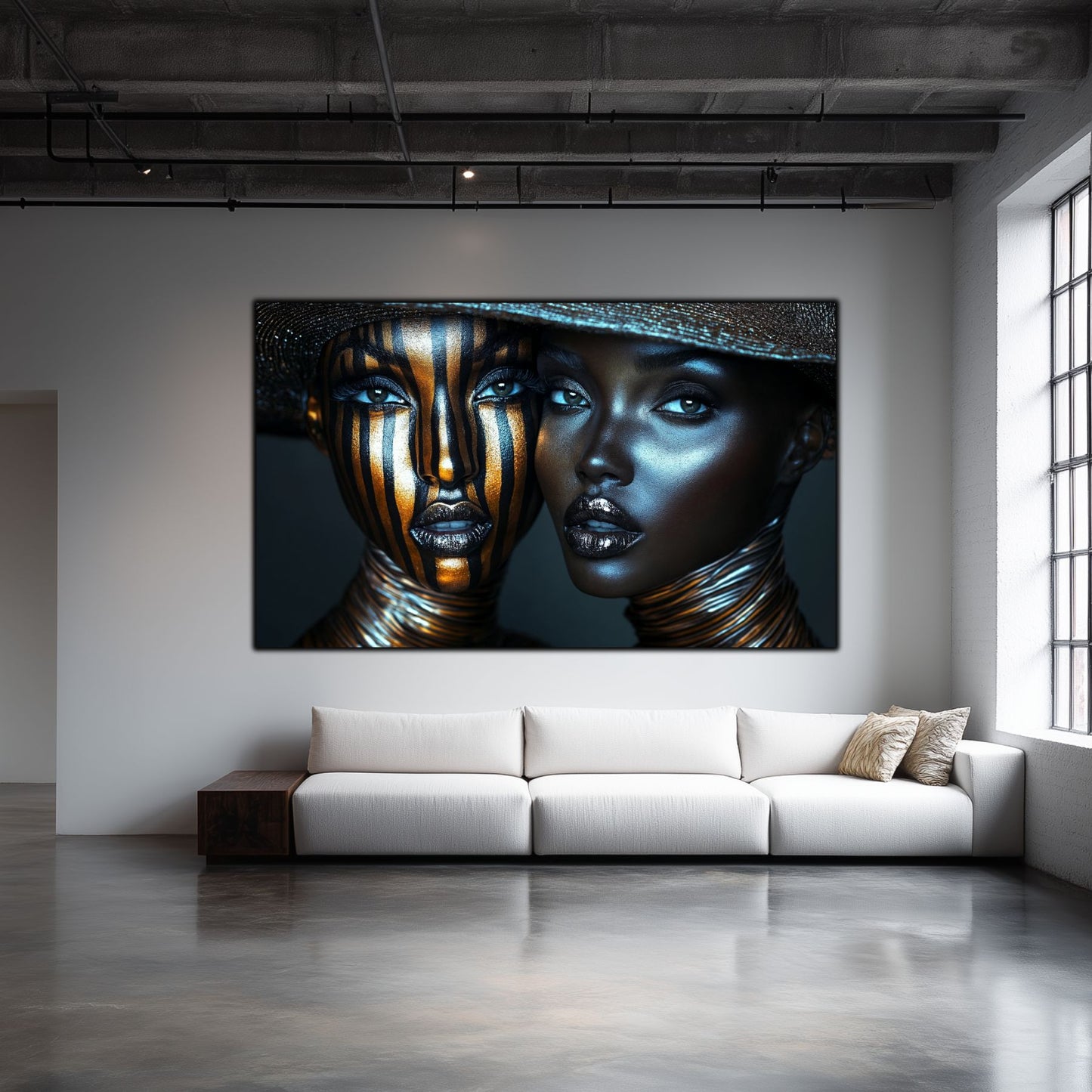 Dark Glow - Tablou Decorativ Contemporan si Abstract - NO20