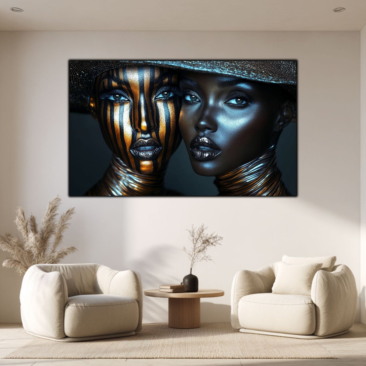 Dark Glow - Tablou Decorativ Contemporan si Abstract - NO20