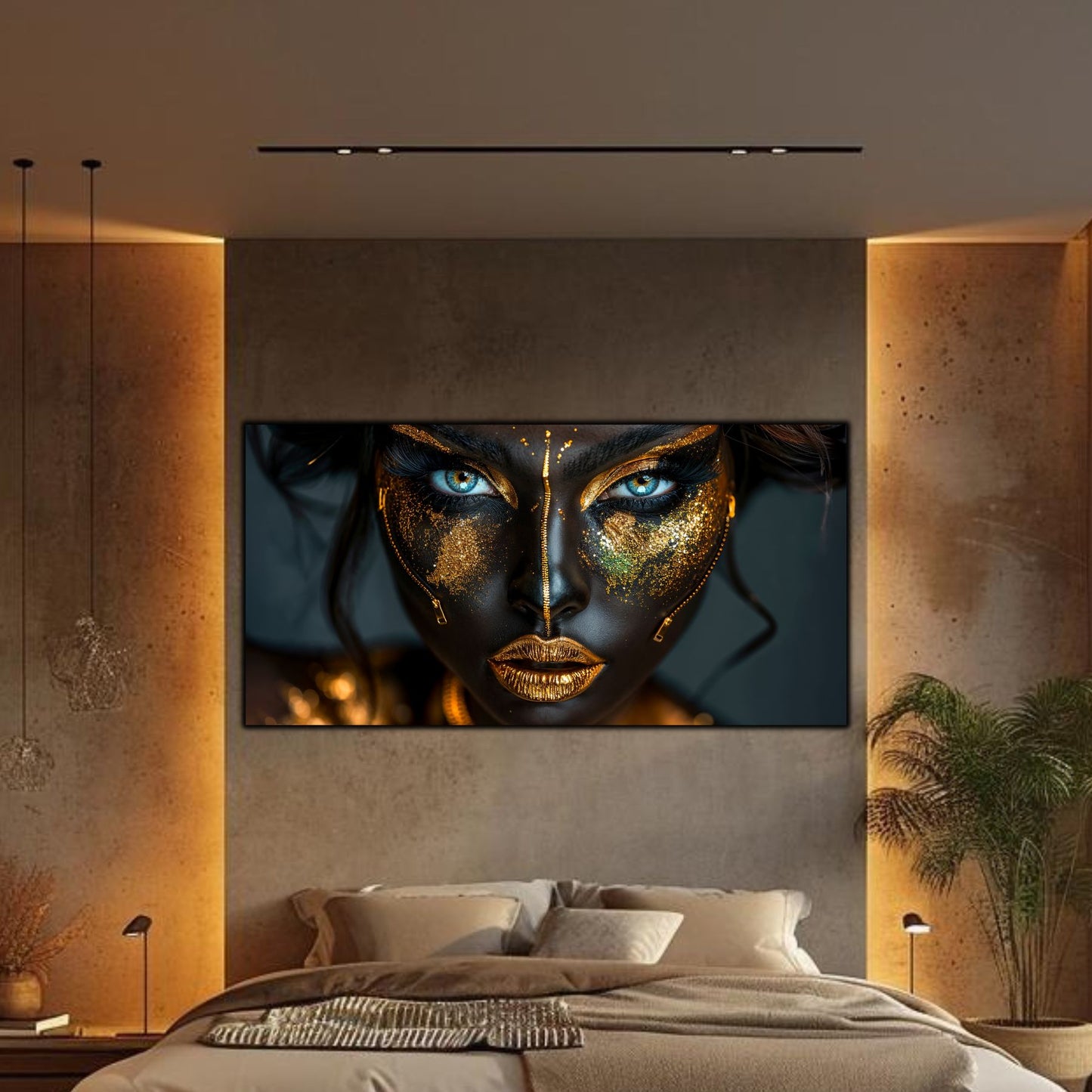 Tablou Sticla Securizata - Dark Zen Reimagined 01