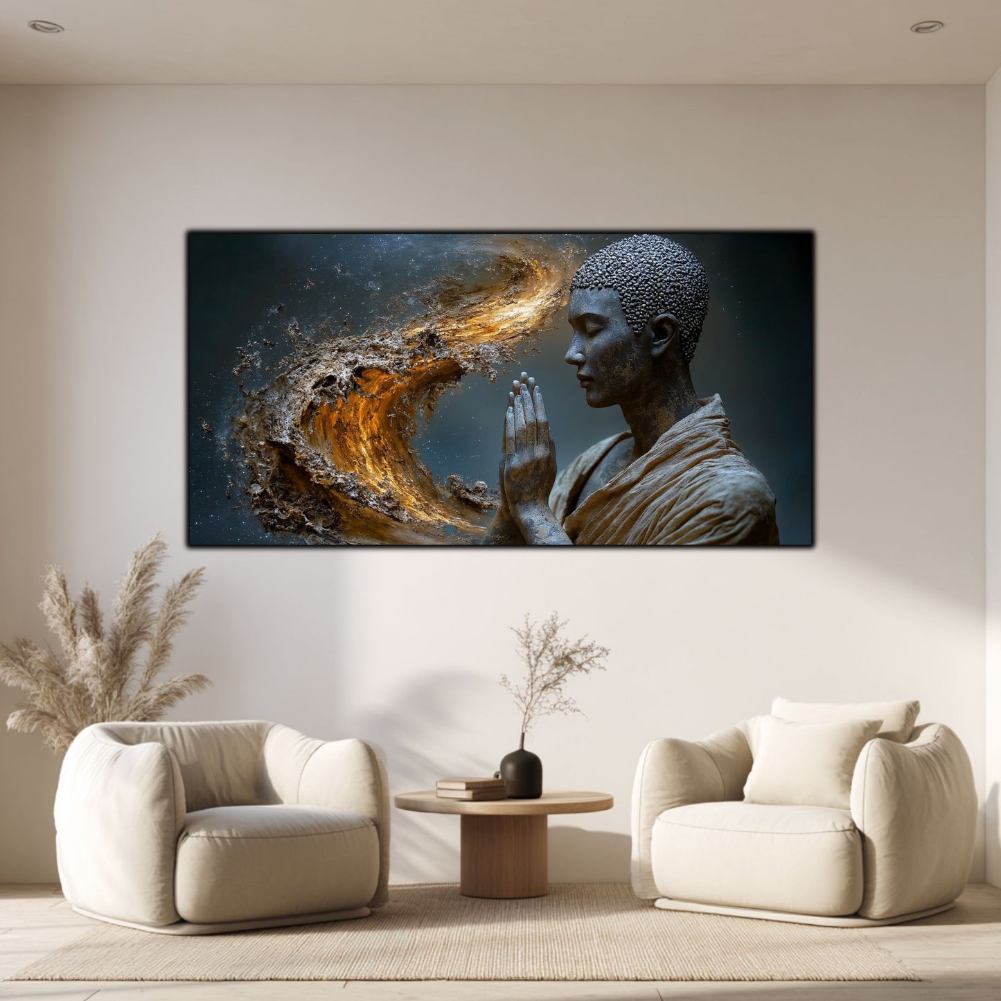 Tablou Decorativ pe Sticla Securizata – Ideal pt Dormitor si Living - Beyond Stardust No01