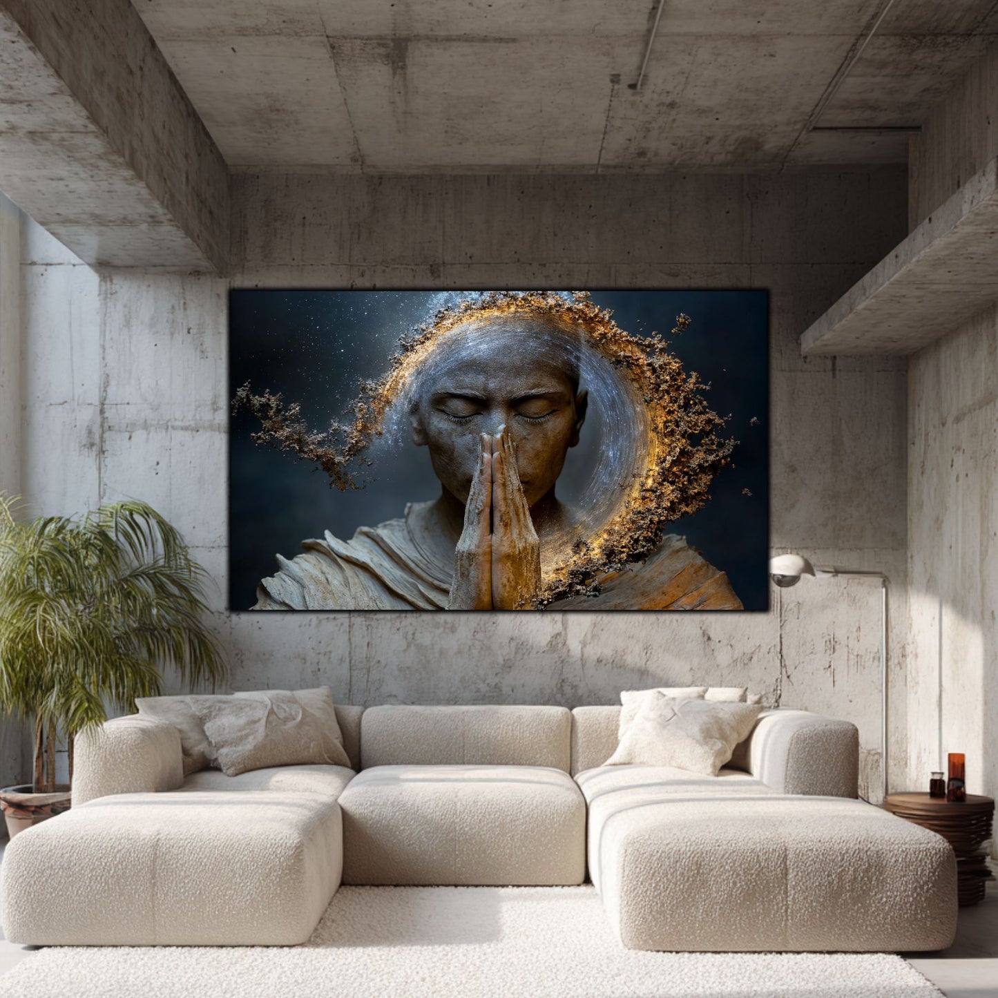 Tablou Decorativ pe Sticla Securizata – Ideal pt Dormitor si Living - Beyond Stardust No06