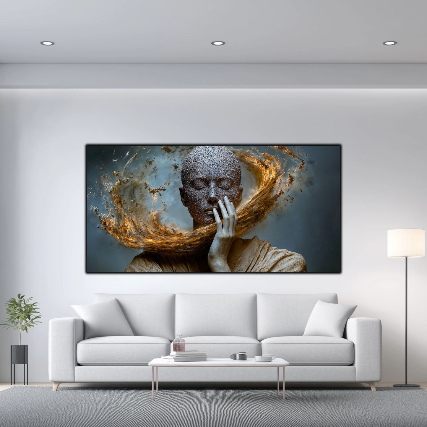 Tablou Decorativ pe Sticla Securizata – Ideal pt Dormitor si Living - Beyond Stardust No02