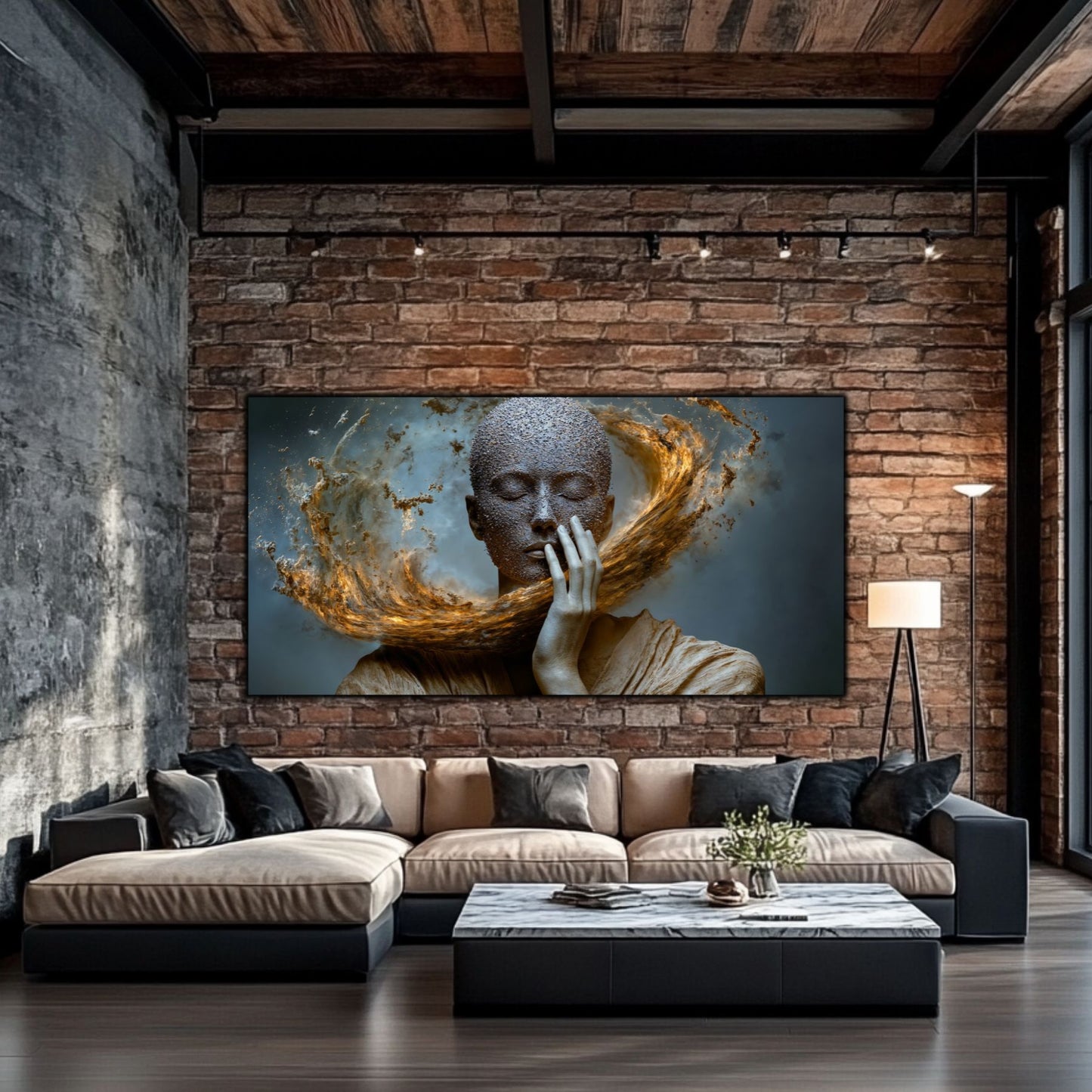 Tablou Decorativ pe Sticla Securizata – Ideal pt Dormitor si Living - Beyond Stardust No02