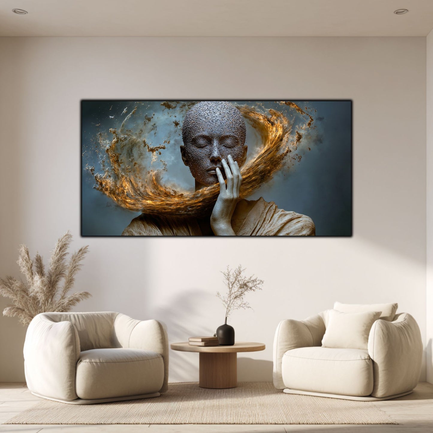 Tablou Decorativ pe Sticla Securizata – Ideal pt Dormitor si Living - Beyond Stardust No02