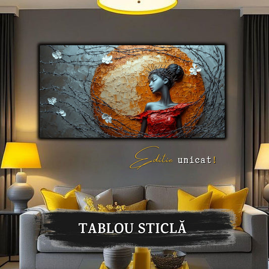 Thorned Beauty - Tablou Sticla Securizata - no03