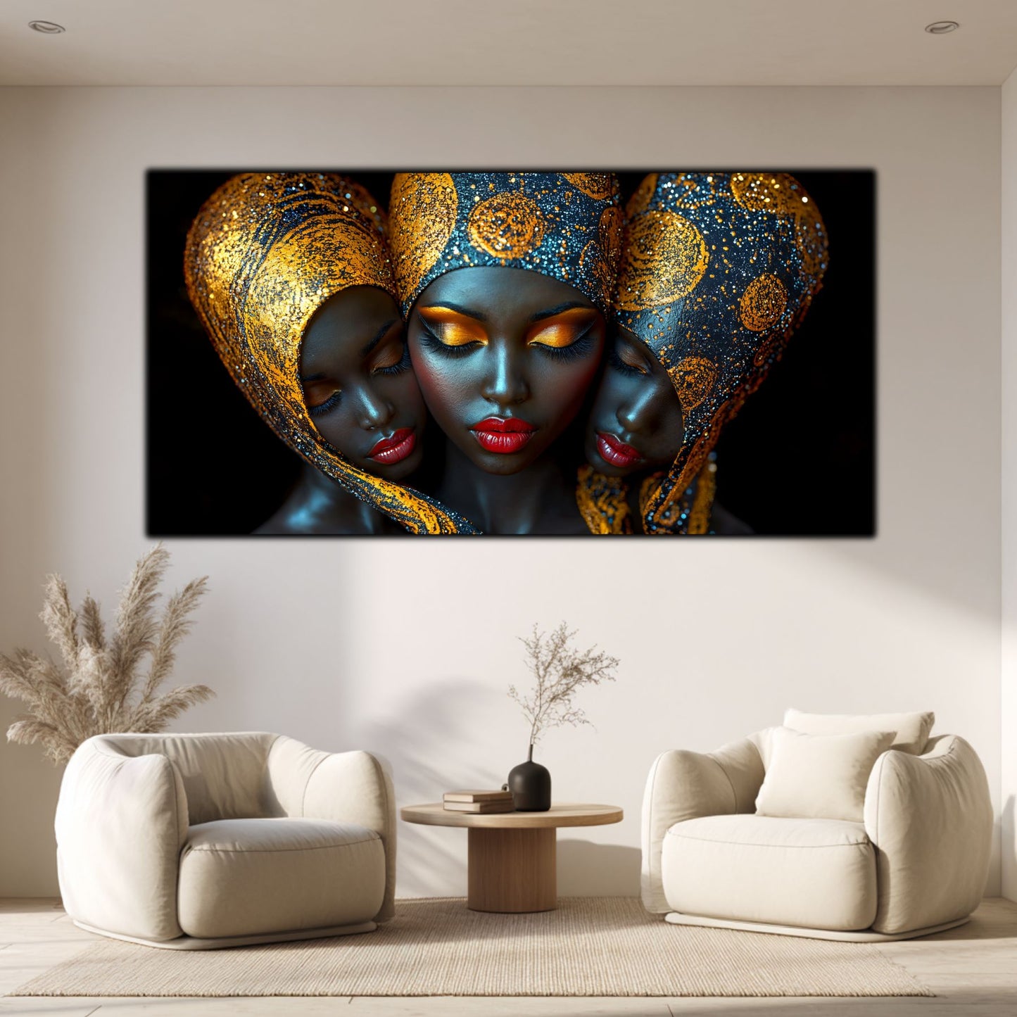 Tablou unicat din sticlă securizată - Beyond Tribe NO03