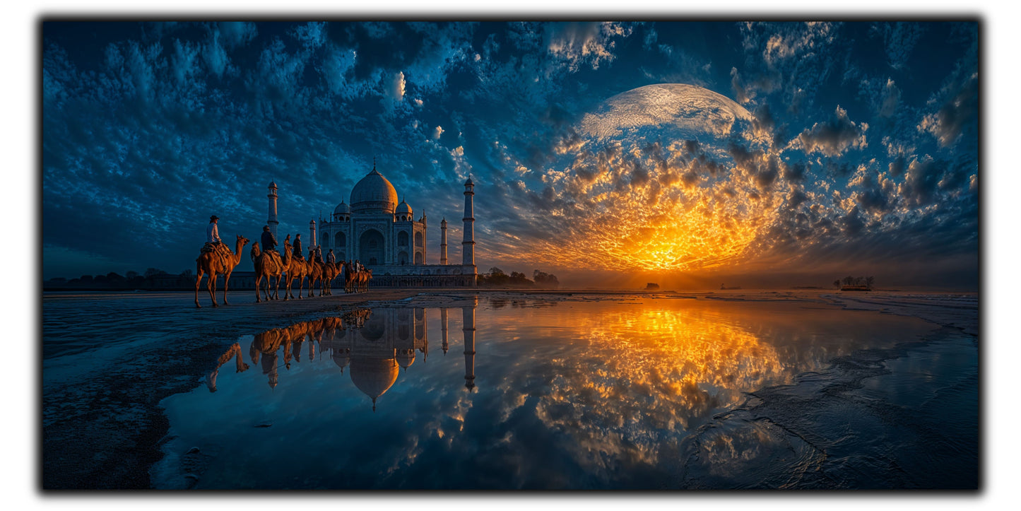 Eternal Sunset - Tablouri Decorative din Sticla - no01