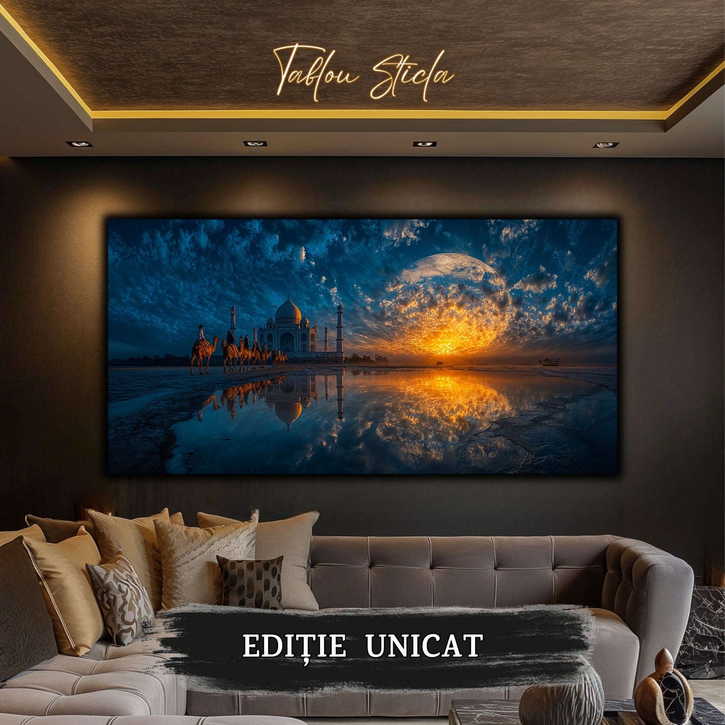 Eternal Sunset - Tablouri Decorative din Sticla - no01