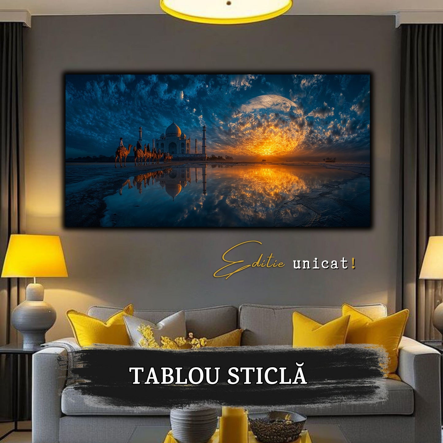 Eternal Sunset - Tablouri Decorative din Sticla - no01
