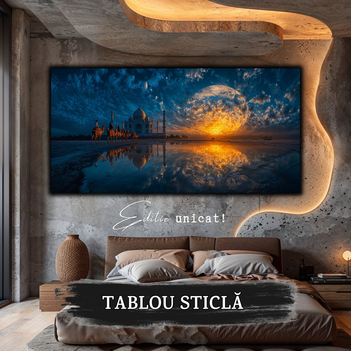 Eternal Sunset - Tablouri Decorative din Sticla - no01