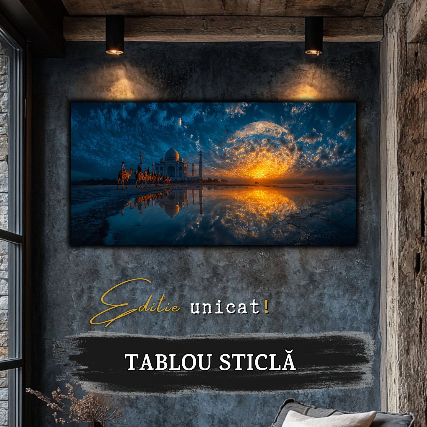 Eternal Sunset - Tablouri Decorative din Sticla - no01