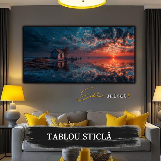 Night and Soul - Tablou Living - Sticla Securizata - no07
