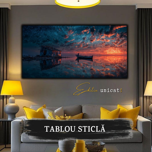 Night and Soul - Tablou Living - Sticla Securizata - no06