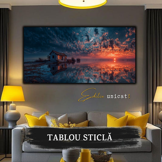 Night and Soul - Tablou Living - Sticla Securizata - no08