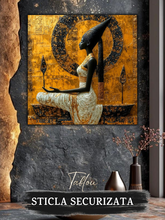 Whispers of the Nile - Tablou Sticla - 24