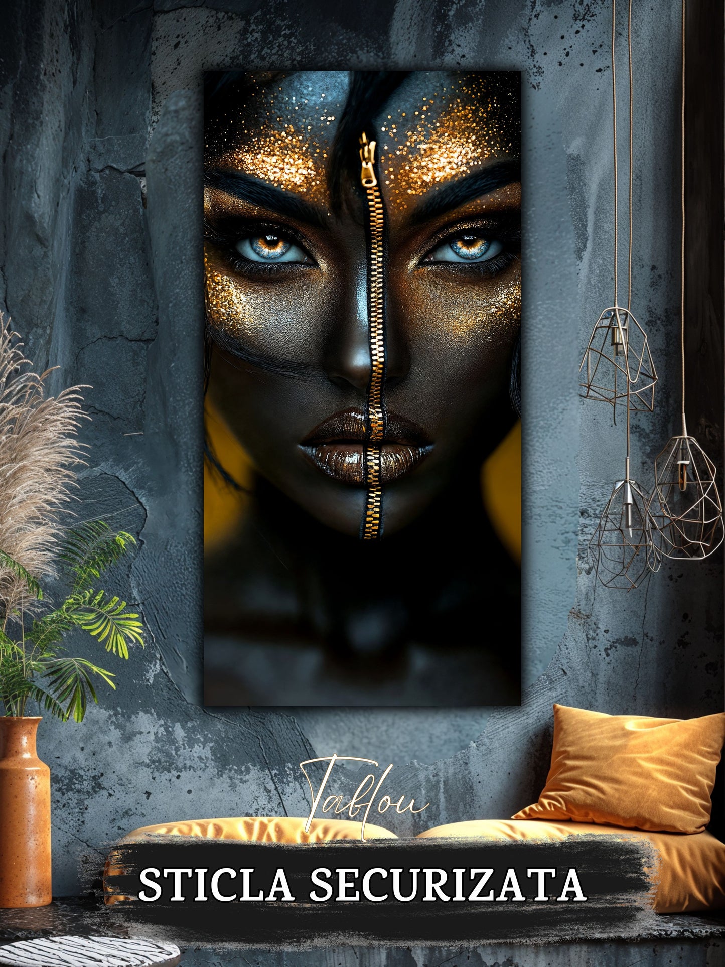 Tablou Sticla - Dark Zen - 22