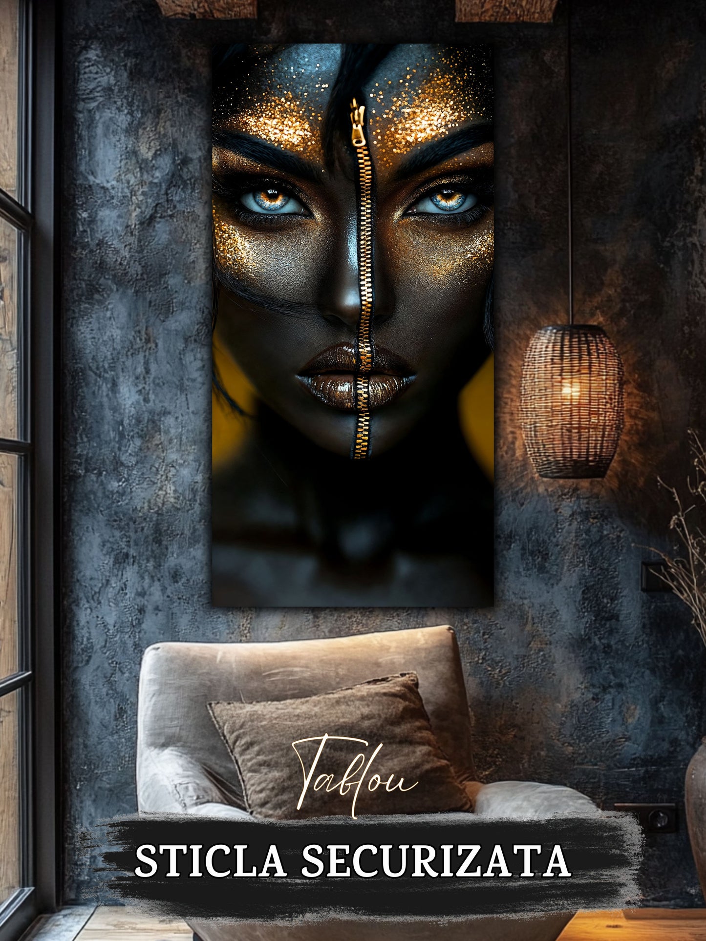 Tablou Sticla - Dark Zen - 22