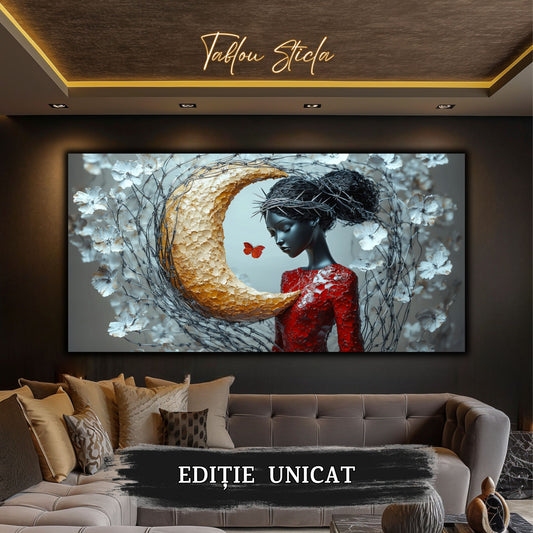 Thorned Beauty - Tablou Sticla Securizata - no07
