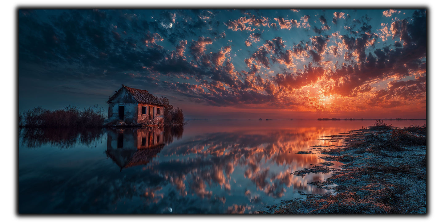 Night and Soul - Tablou Living - Sticla Securizata - no13